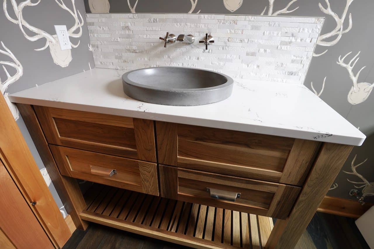 Custom Built Bathrooms Near Me Straight Line Design