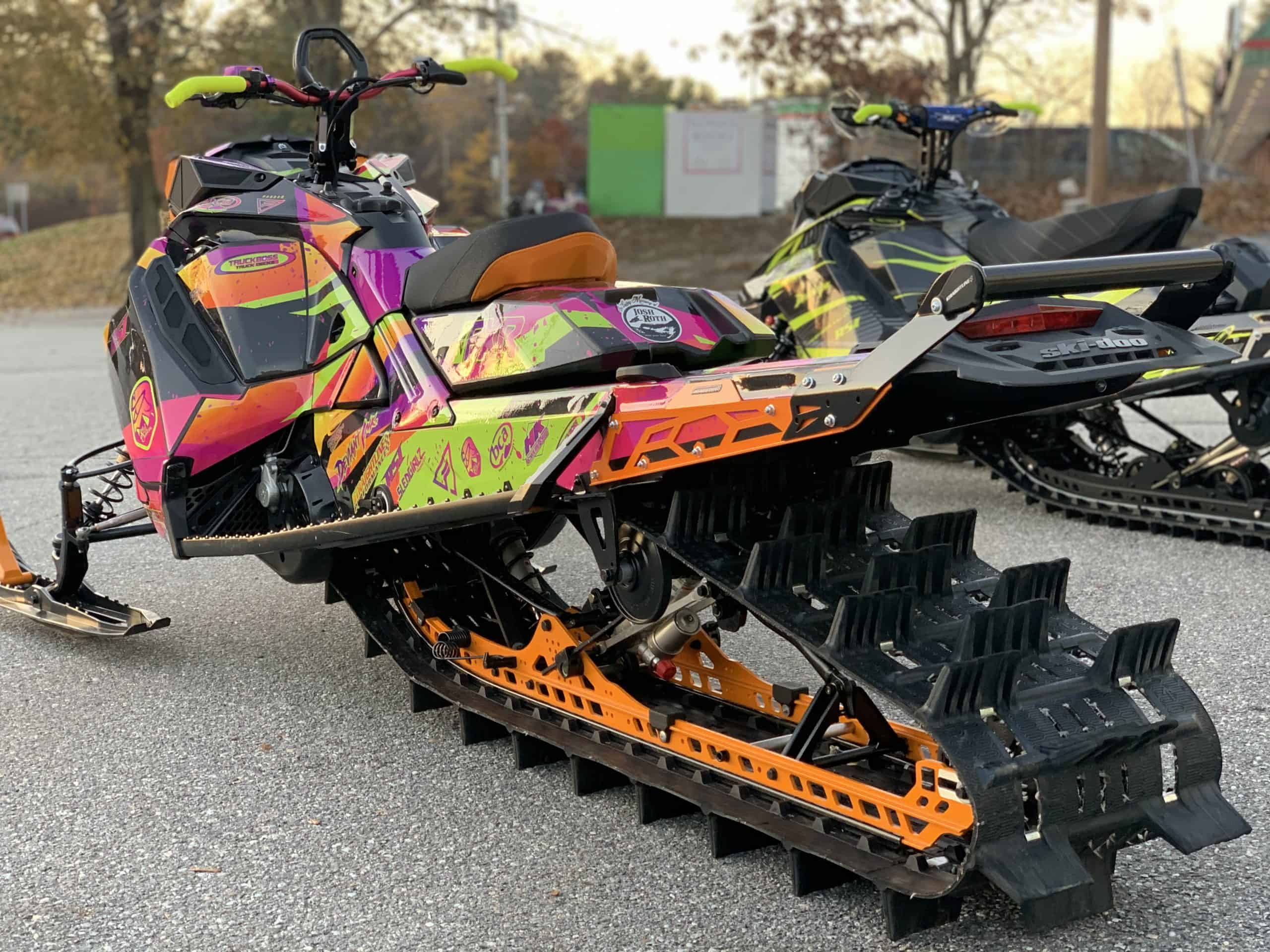 201722 Skidoo Gen 4 Hide 'N' Go (HNG) Rear Bumper 146" Tunnel / 154