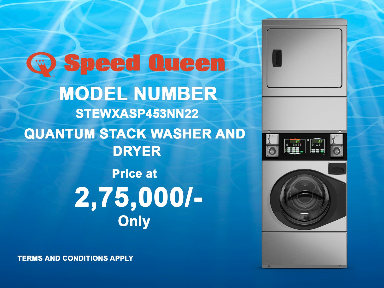 Best Offers Quantum Stack Washer and Dryer, Barrier Washer Extractor