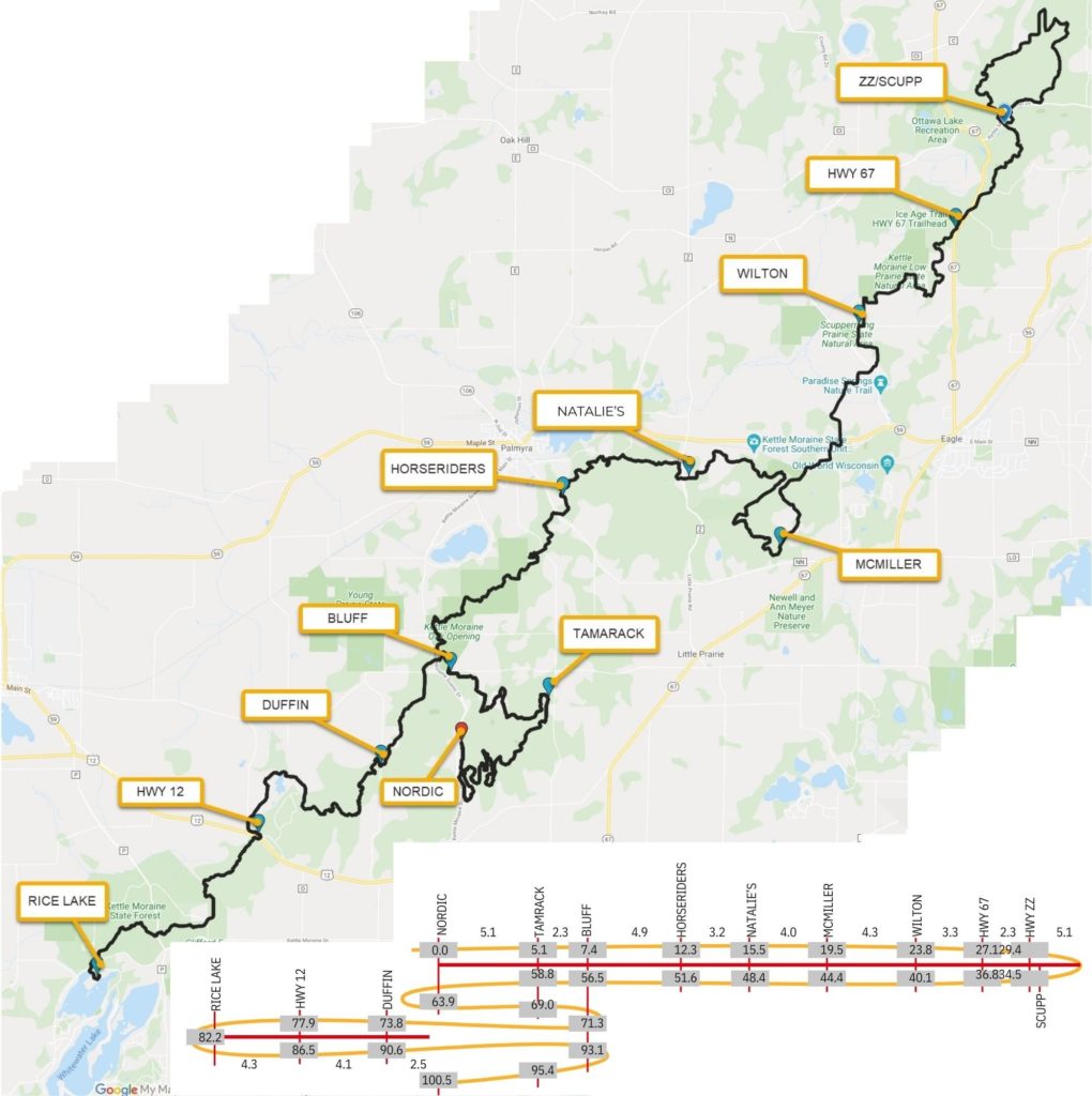 Kettle Moraine 100 2025 Strambecco