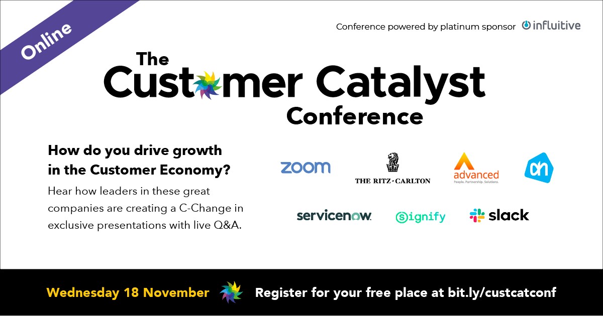 The Customer Catalyst Conference Strand Writing and Design