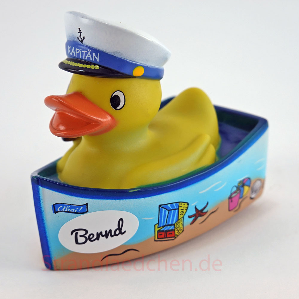 Namensente Kapitän Enten Namensartikel Strandlädchen