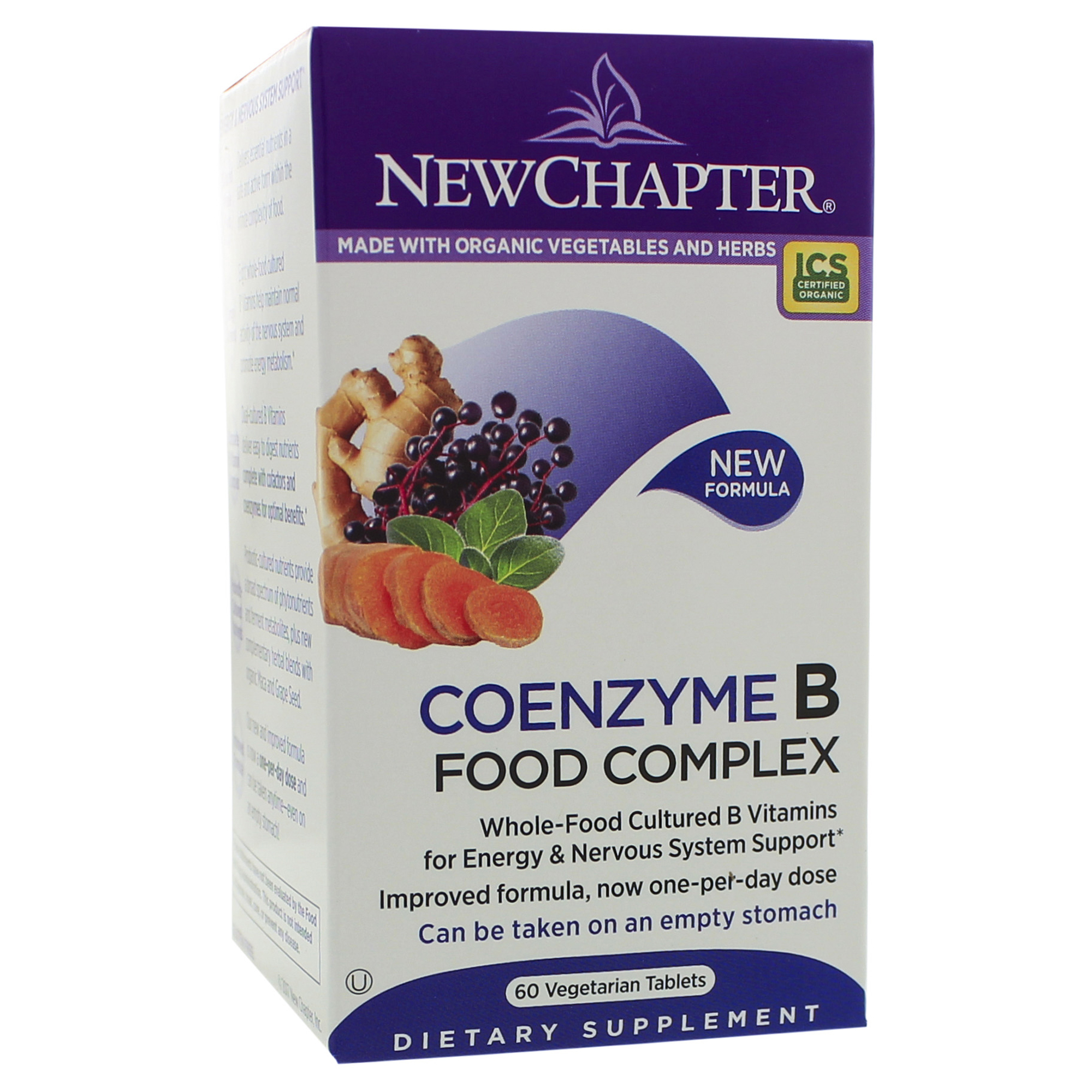 Coenzyme B Food Complex 60 tablets Strand Supplements