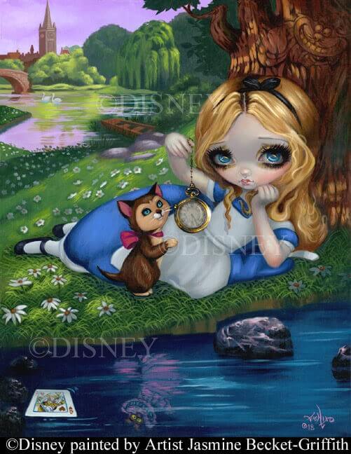 Alice and Dinah by Jasmine BecketGriffith Disney