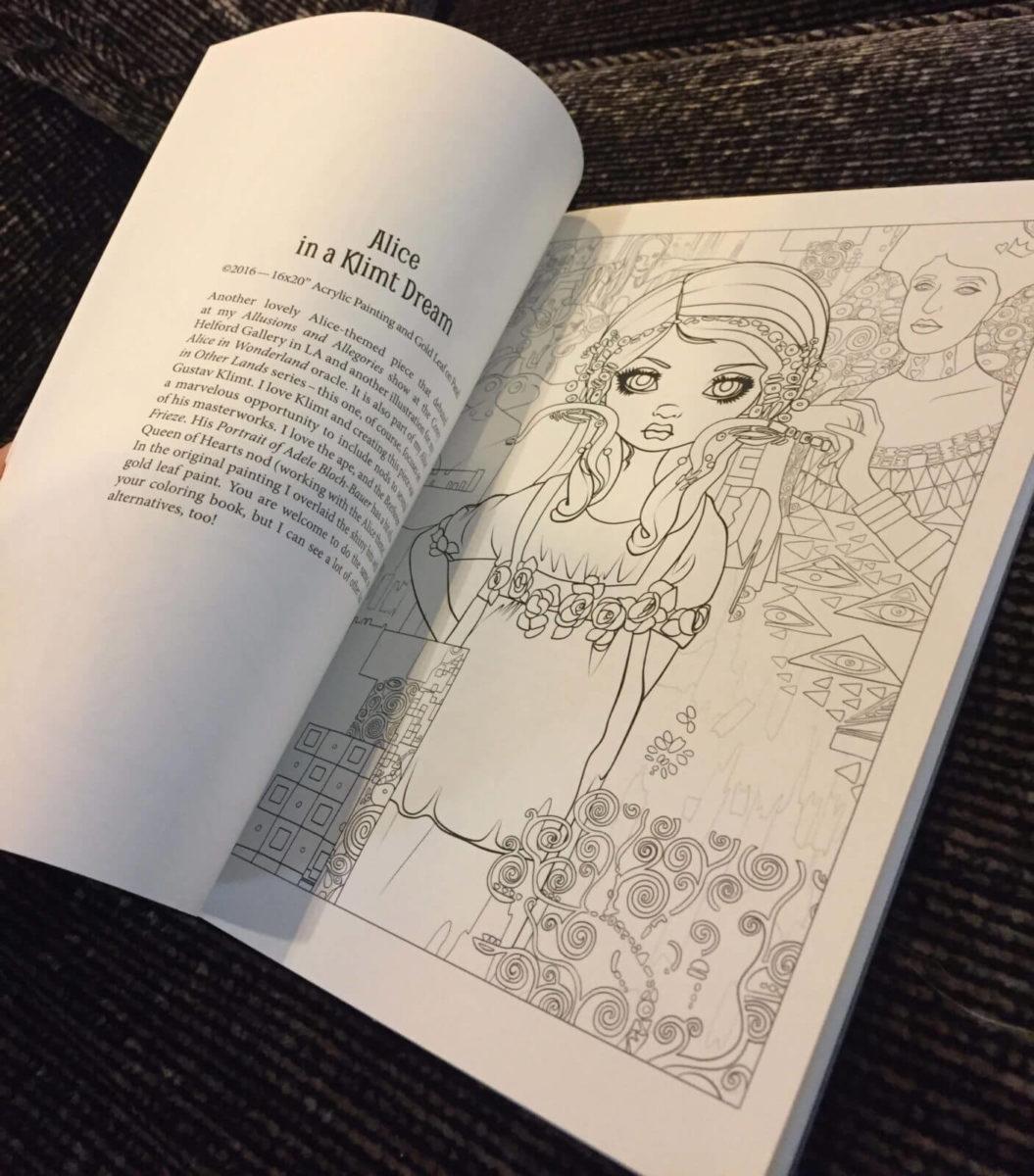 Jasmine BecketGriffith Alice in Wonderland Coloring Book