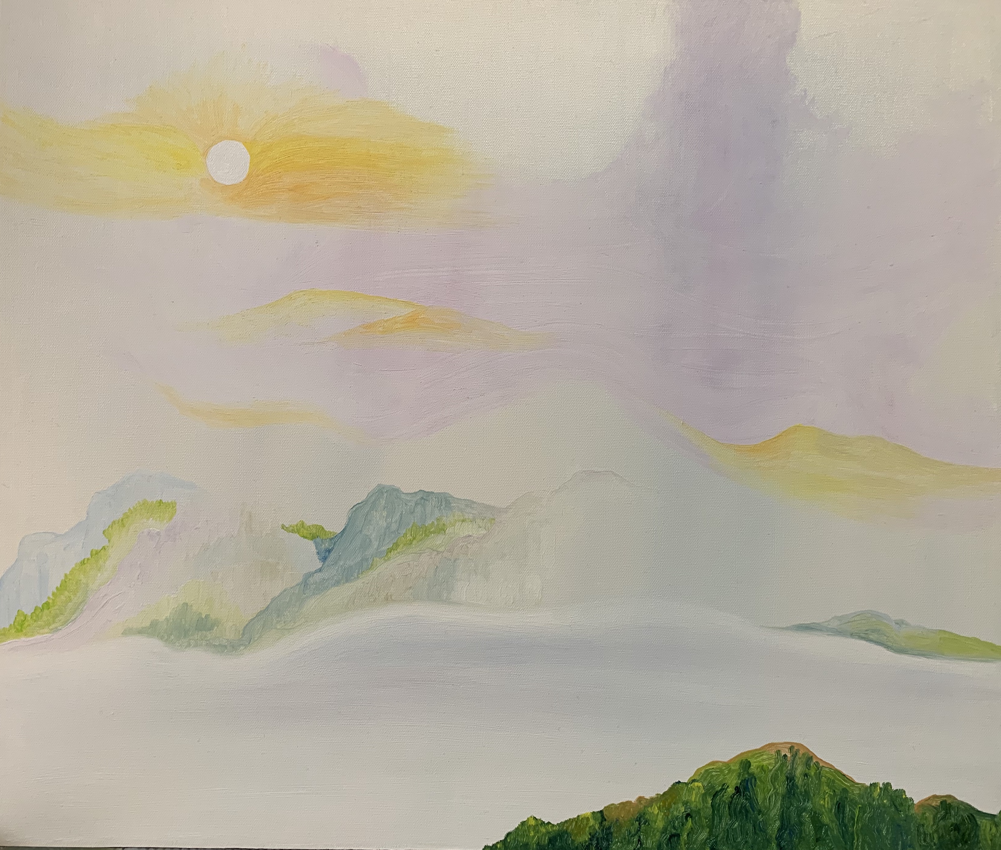 靈魂空間-3 /油畫/Space for soul-3/oil painting
