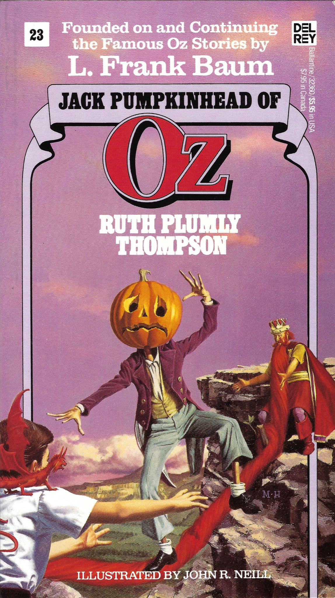 Jack Pumpkinhead of Oz, by Ruth Plumly Thompson