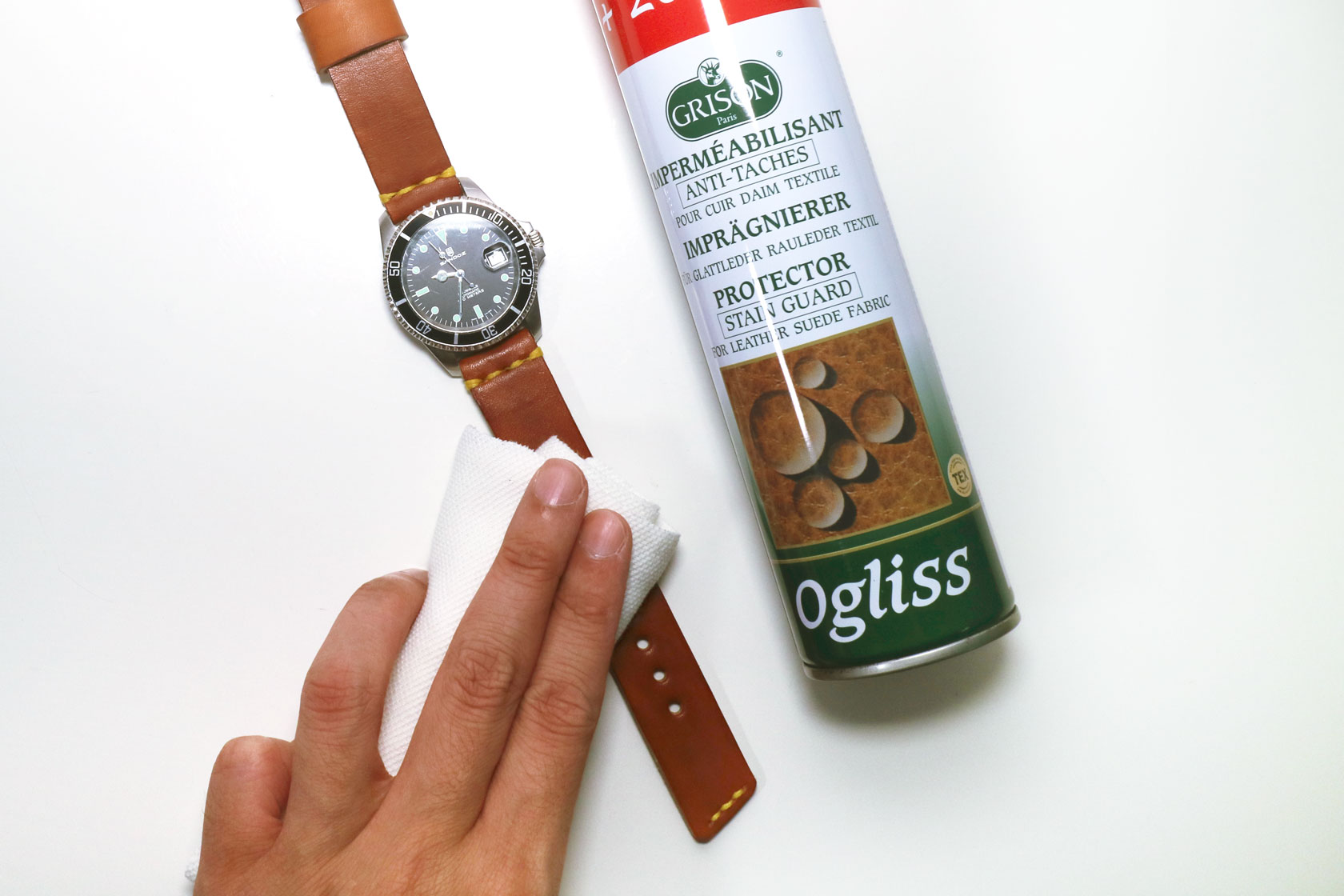 Leather Care 101 Vol. 1 Waterproofing your leather straps PRIMRIA