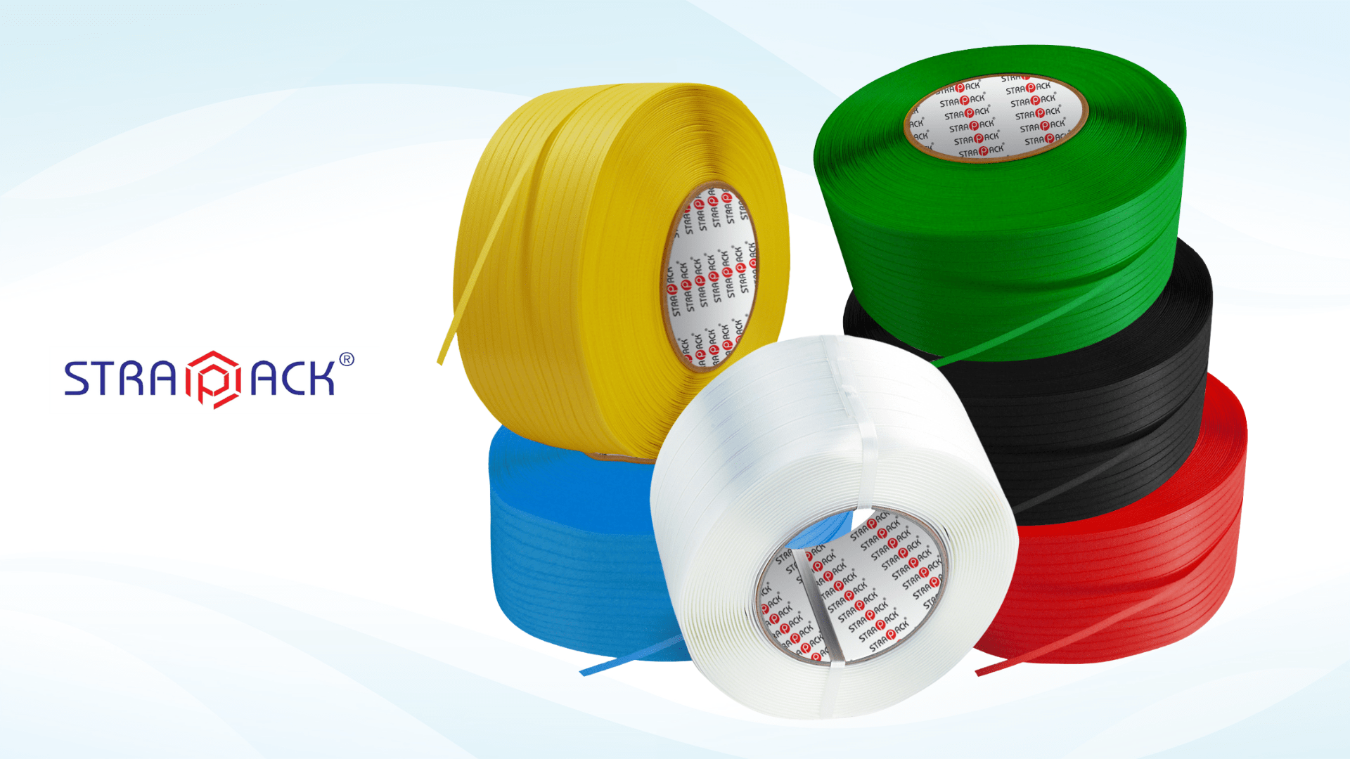 Purchase Coloured Packaging Straps in Pakistan Strapack