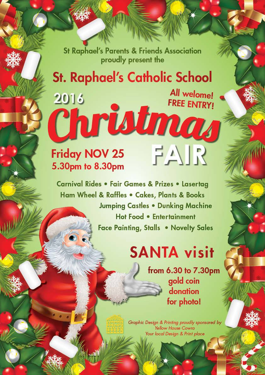 St Raphael’s Christmas Fair St Raphael's P and F