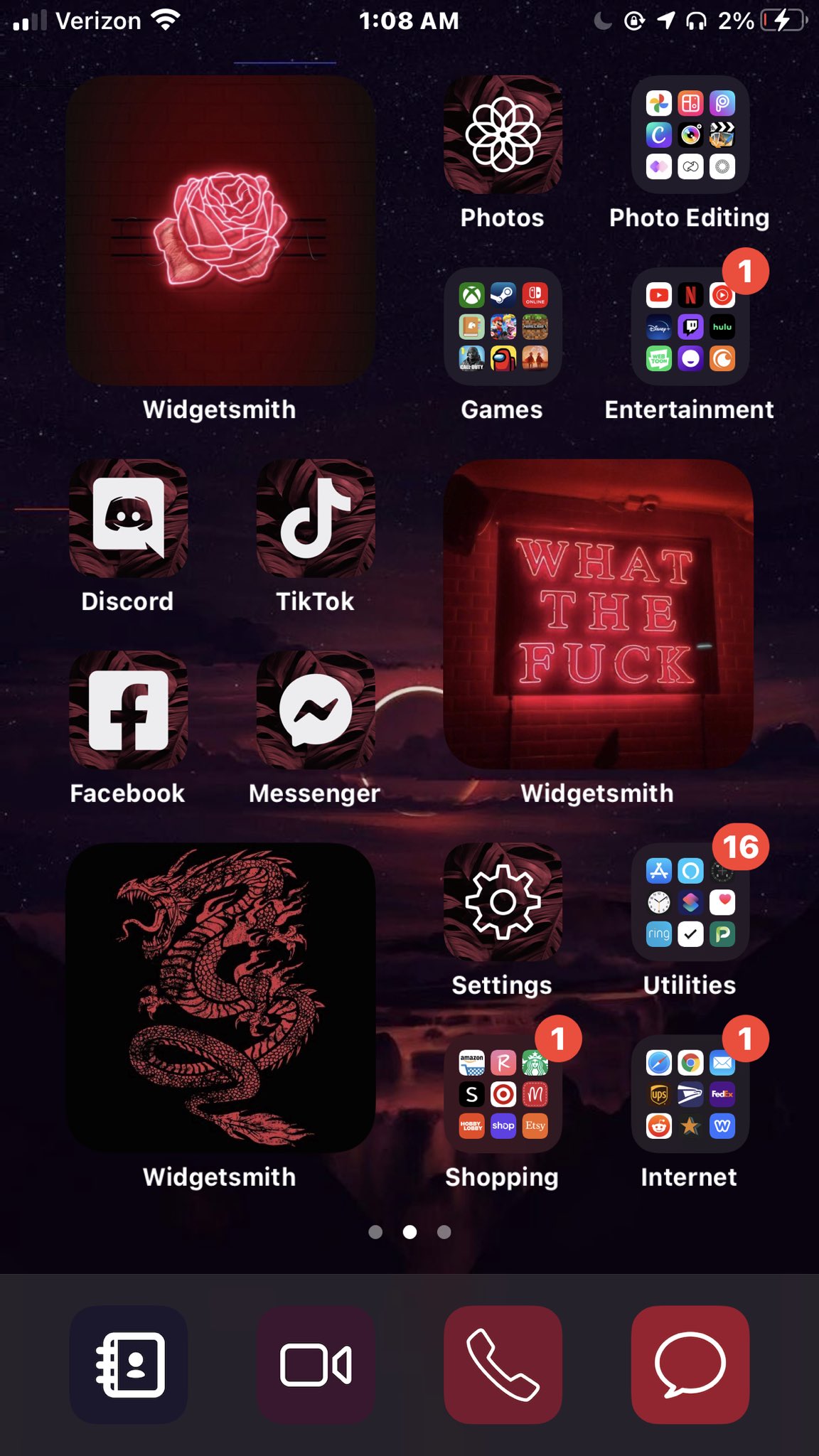 26 Neon Themed iOS 14 Home Screen Ideas STRAPHIE