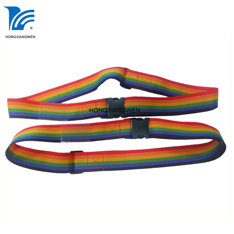 Wholesale luggage strap, webbing straps, wide black elastic band