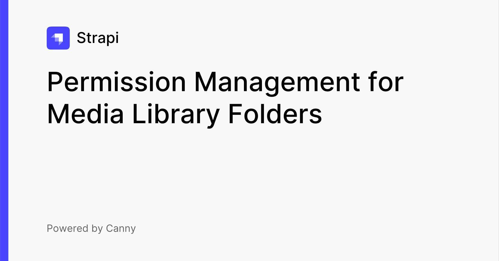 Permission Management for Media Library Folders Voters Strapi