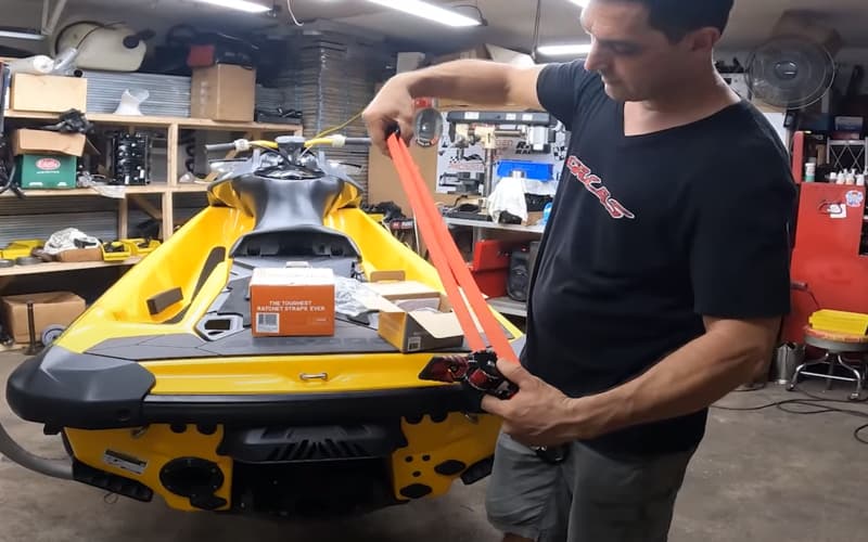 5 Steps to Tie Down a Jet Ski on a Trailer Strapinno