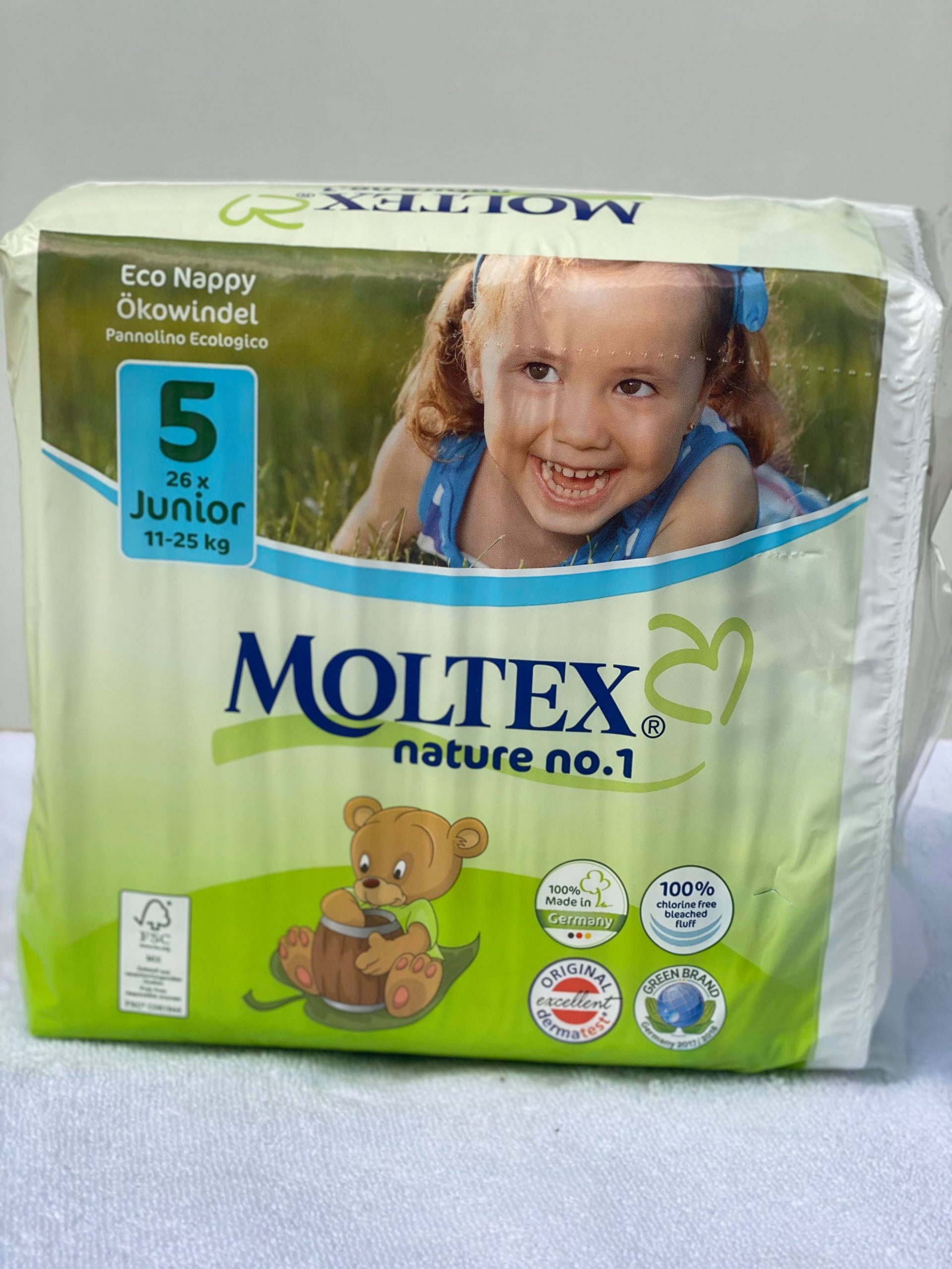 Couches Moltex junior Taille 5 Strass Destock