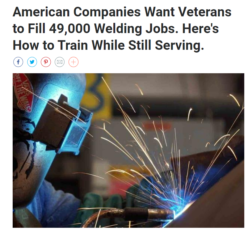 Tulsa Welding School and RSI Announce DOD SkillBridge Partnership