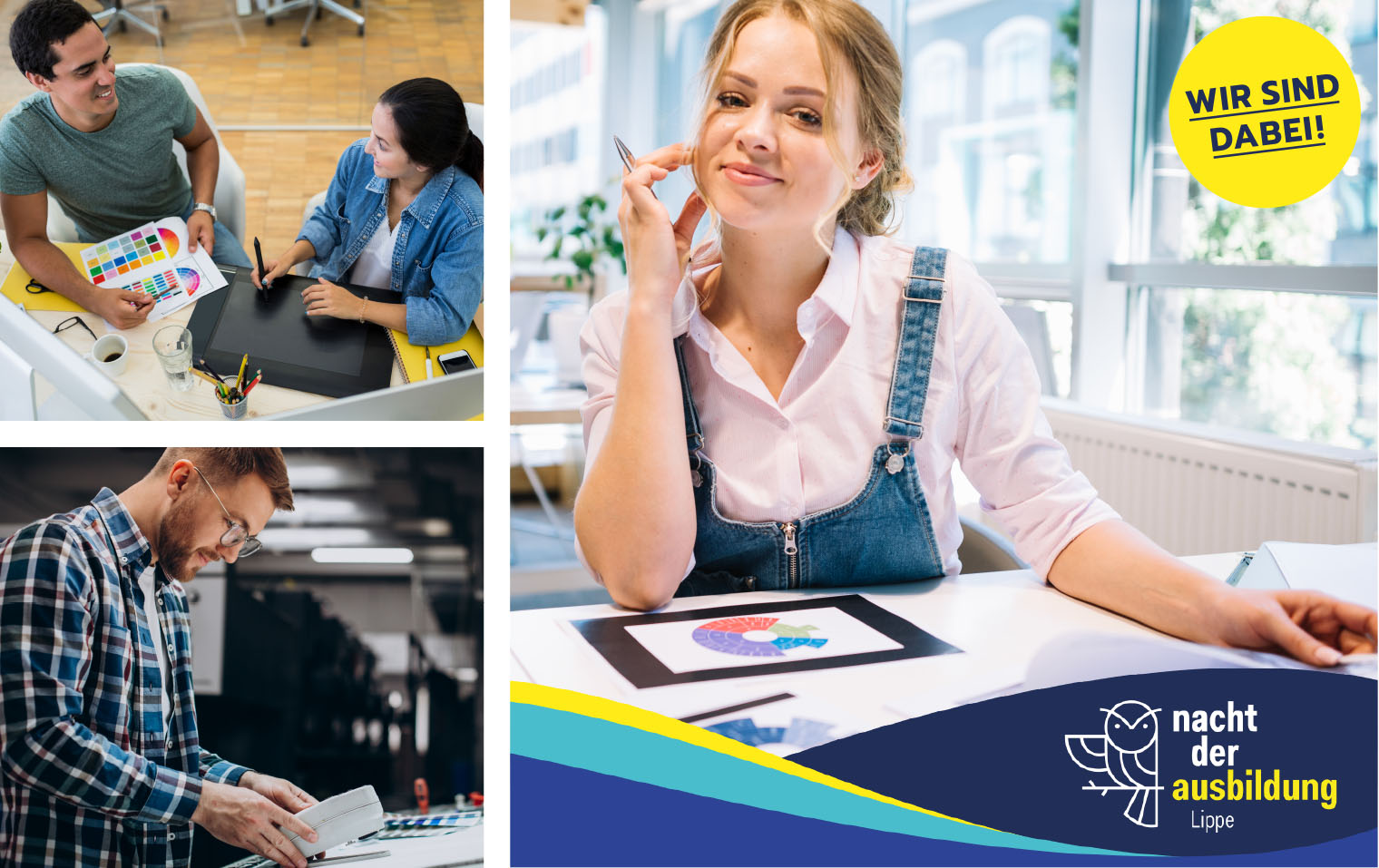 DIE 2. NACHT DER AUSBILDUNG! Strate Print & Finishing