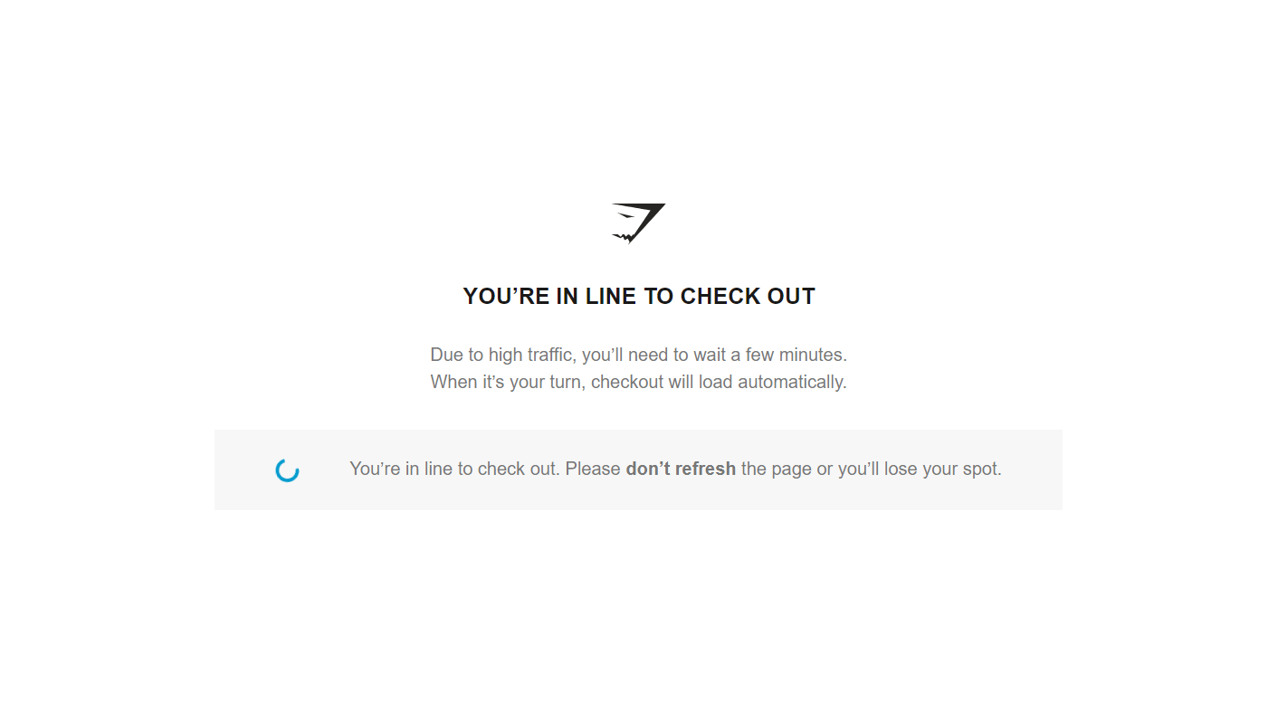 Gymshark Blackout Week