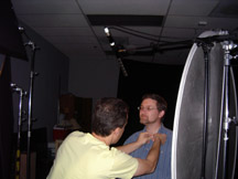 James Keeline - Sparkhill taping for Hardy Boys Disney DVD
