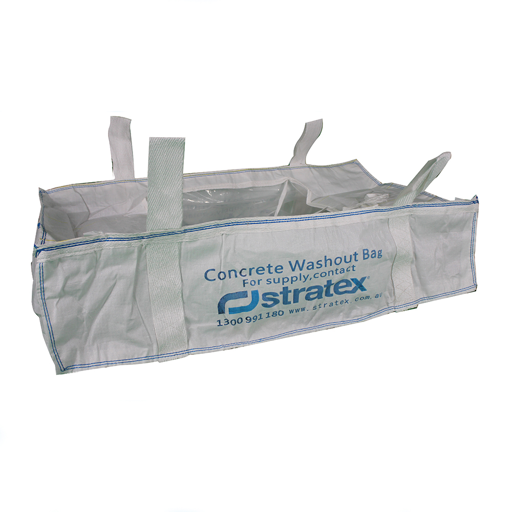 Concrete Washout Bag, 2470kg 177 x 105 x 39 cm Stratex