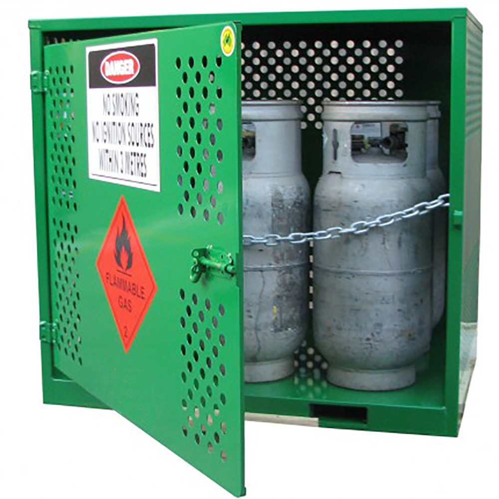 Forklift LPG Gas Cylinder Storage Cage 6 Cylinder Stratex