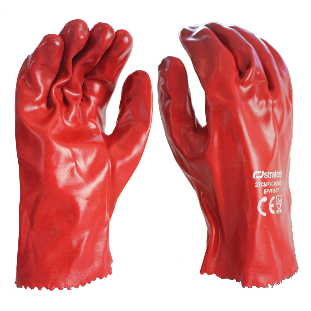 PVC Chemical Resistant Glove 27cm Stratex