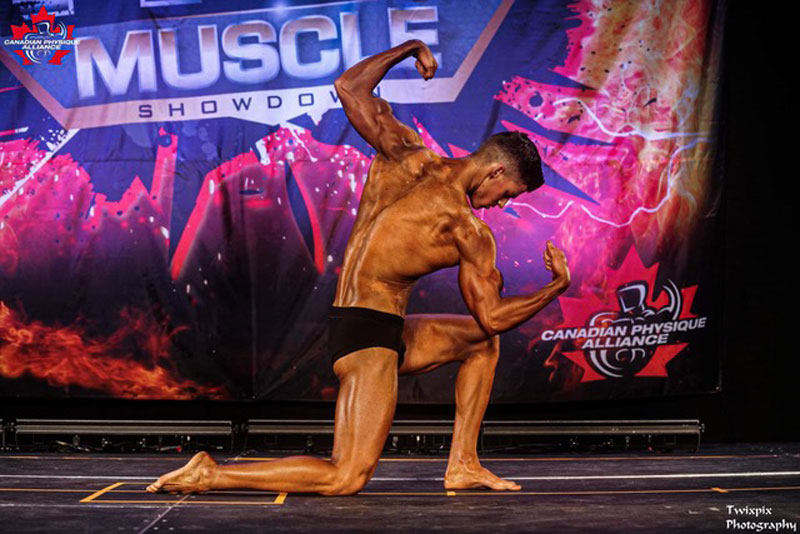 Local teen finds success at debut men’s physique competition