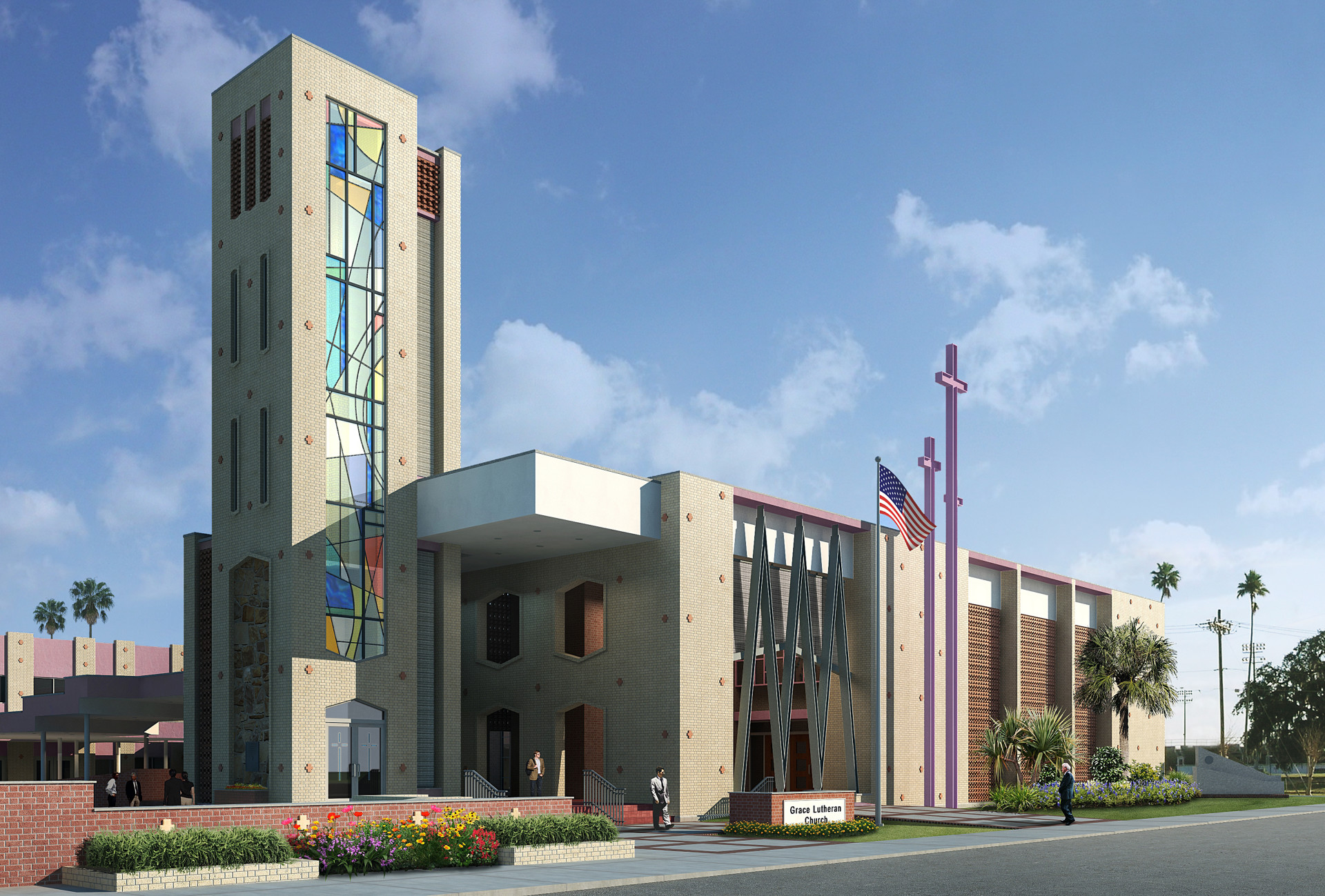 GRACE LUTHERAN CHURCH Straughn Trout Architects