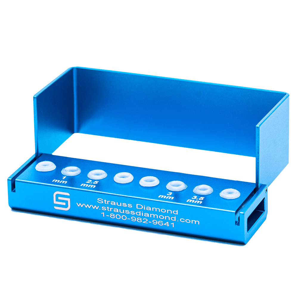 Small Large Dental Bur Blocks Strauss Diamond Dental Instruments