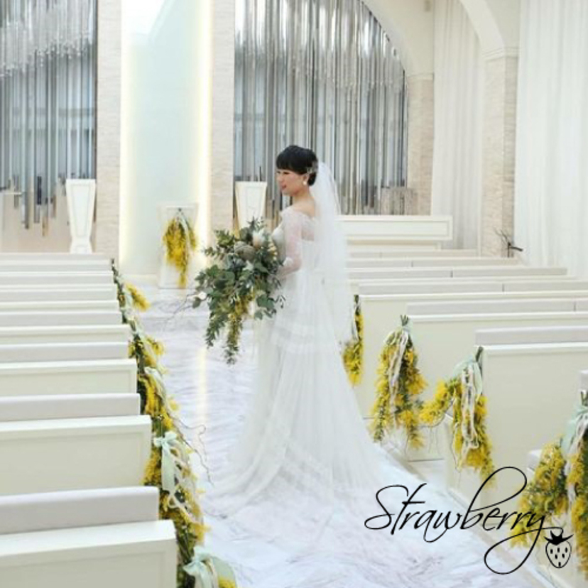 上品かつエレガントな雰囲気がたまらない♡♡おすすめロングスリーブドレスの魅力＊ 「Strawberry」