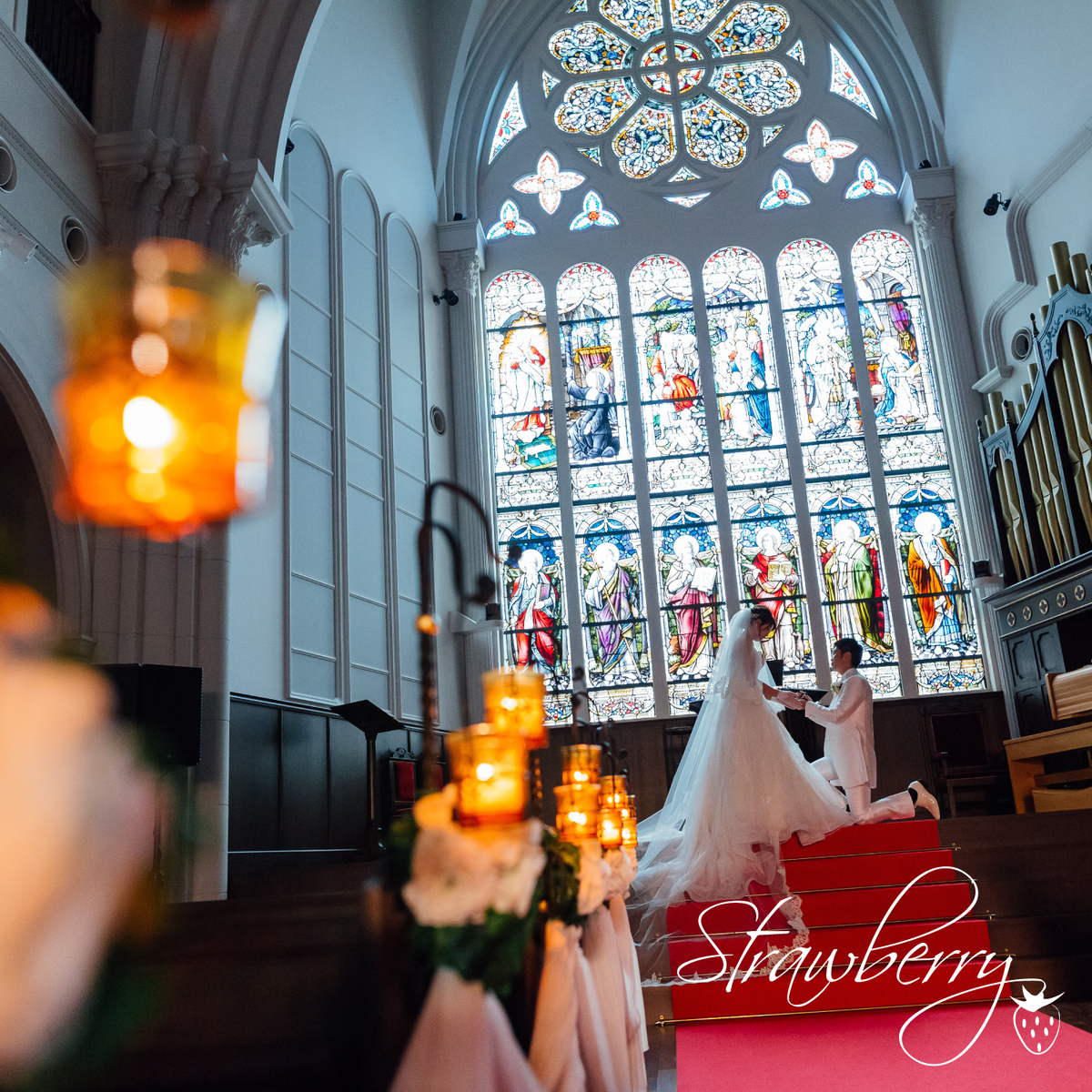 特別な1日にするためには結婚式場選びがカギ♡式場選びのポイントを解説** 「Strawberry」