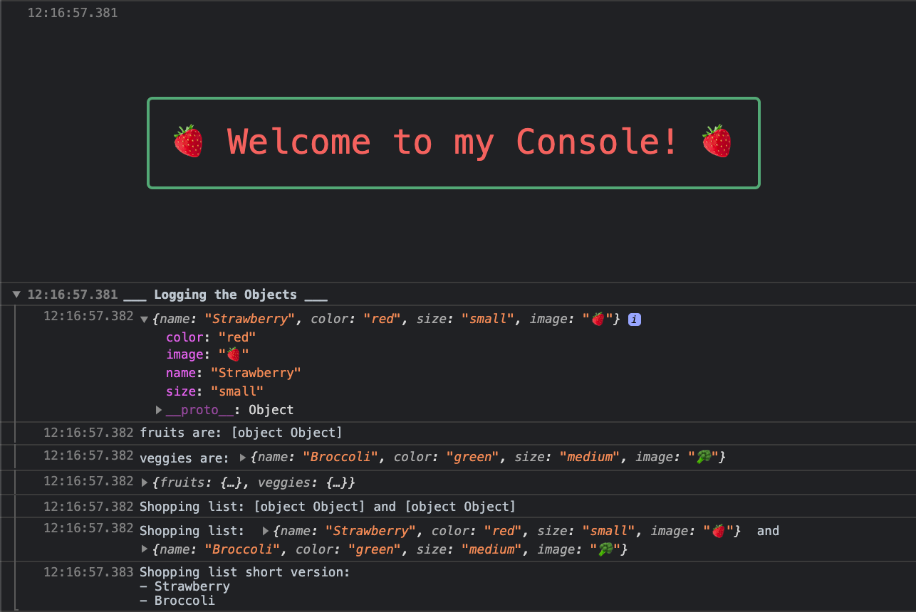 JavaScript console.log Next Level Debugging StrawberryCode