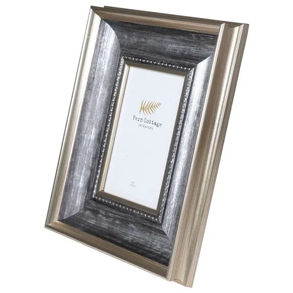 DISTRESSED PEWTER FRAME 4X6 Strawbridge
