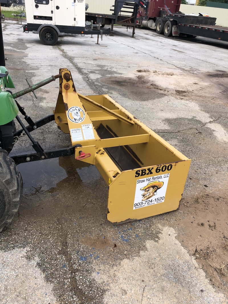 SBX600 Box Blade Straw Hat Rentals