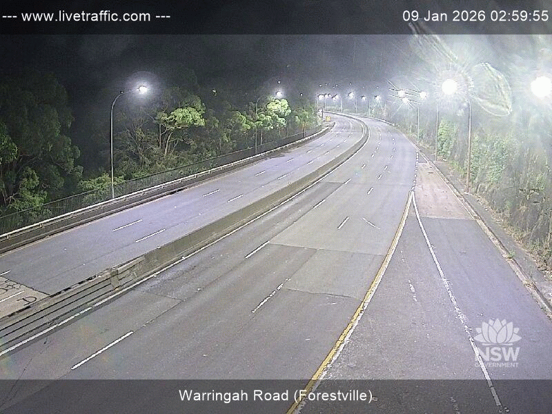 Live traffic cameras in North Sydney straya.io