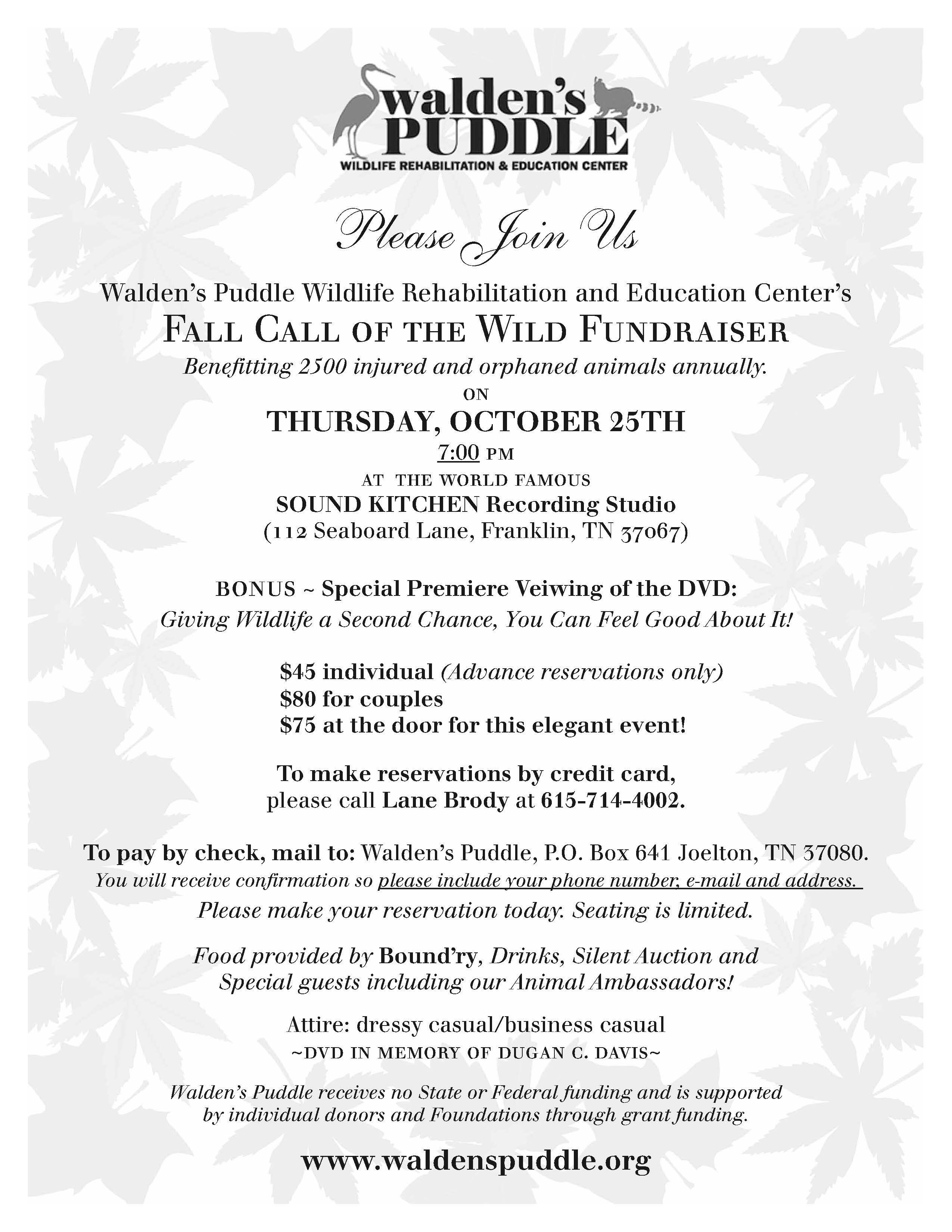 Walden's Puddle "Fall Call of the Wild" Stray Helping Lost