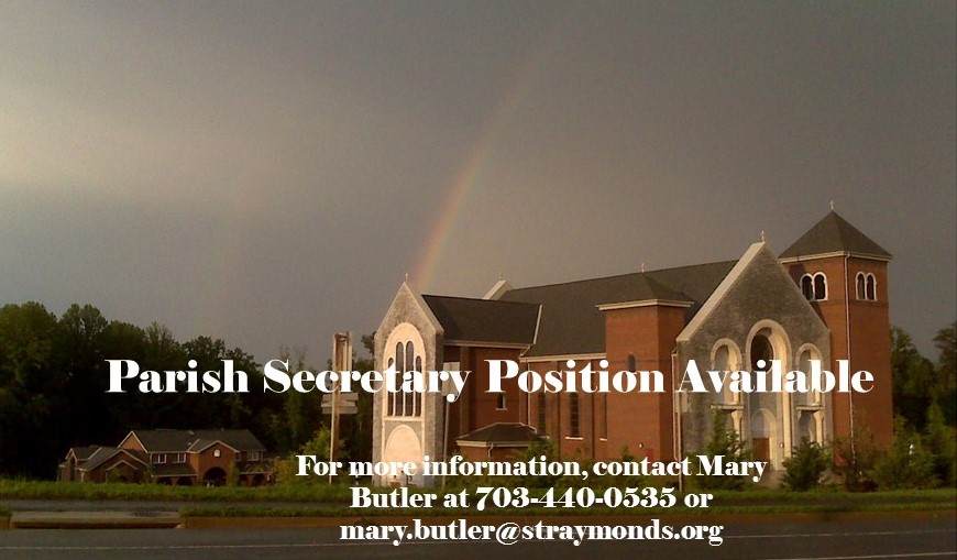 Parish Secretary Position Available Saint Raymond of Penafort