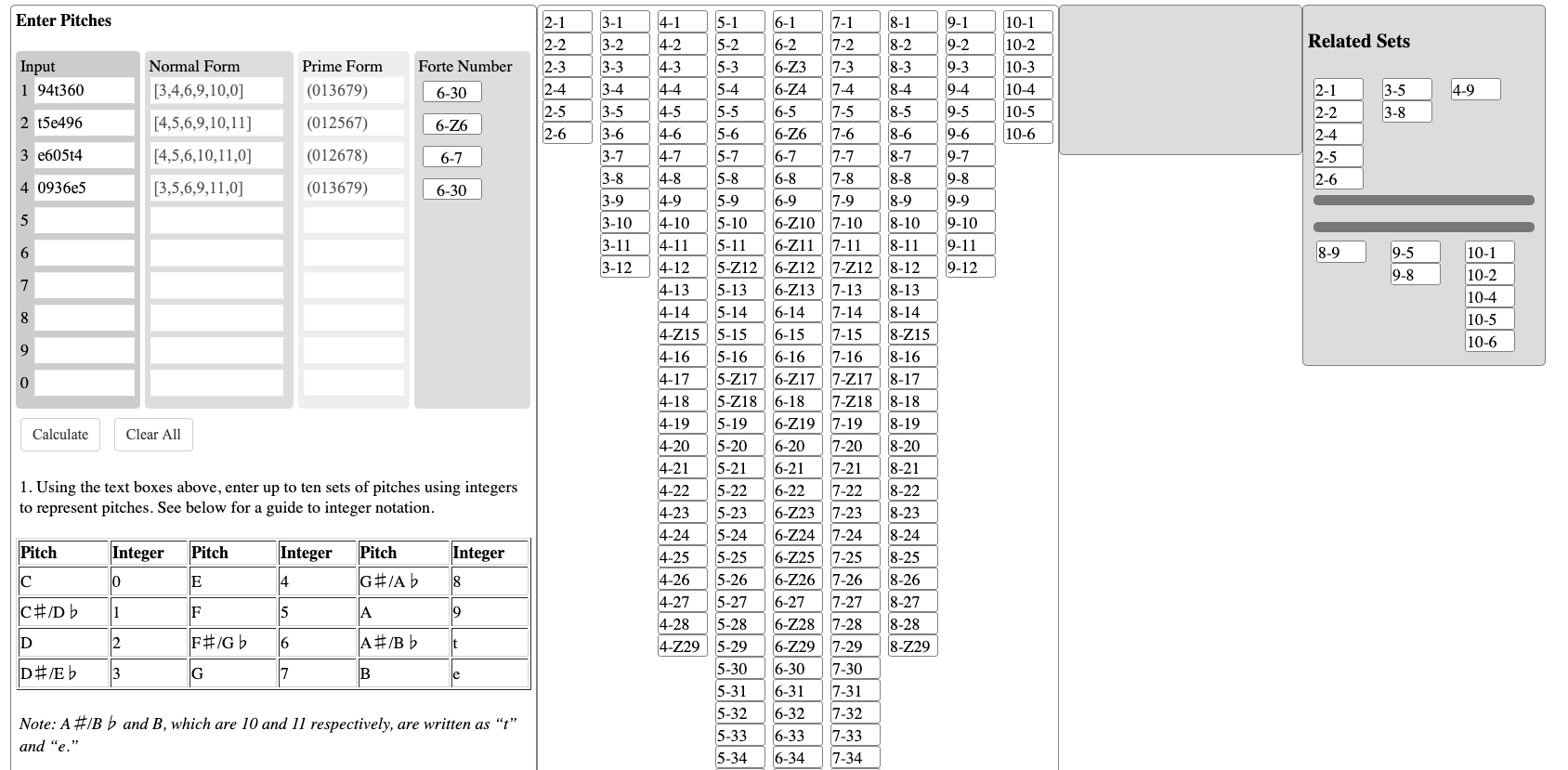 Set Theory Relationship Calculator
