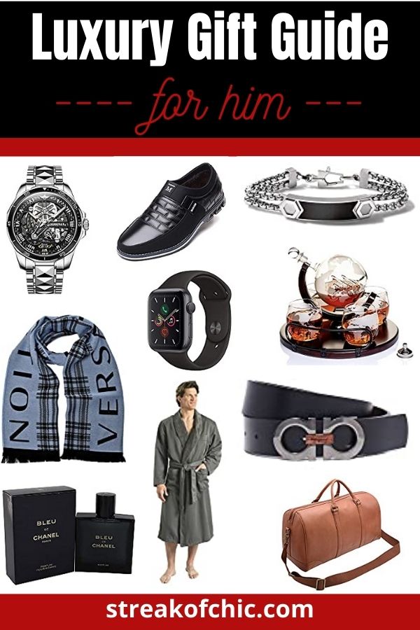 10 Luxury Gift Ideas for Him That He Will Love Streak of Chic