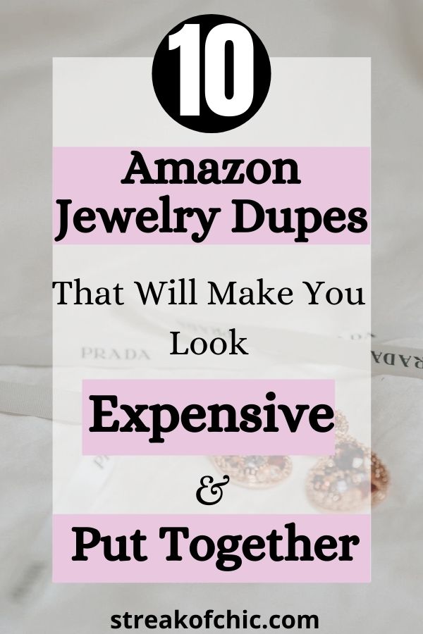 10 MustHave Amazon Designer Jewelry Dupes to Make You Look Expensive