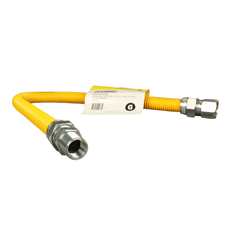 Flexible Gas Connector 1/2 in FIP x 1/2 in MIP x 24 in Stream33