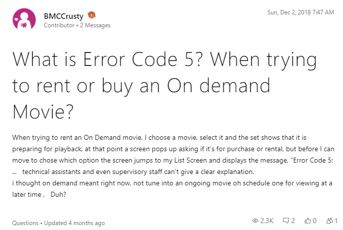 DirecTV error codes list and how to fix StreamDiag