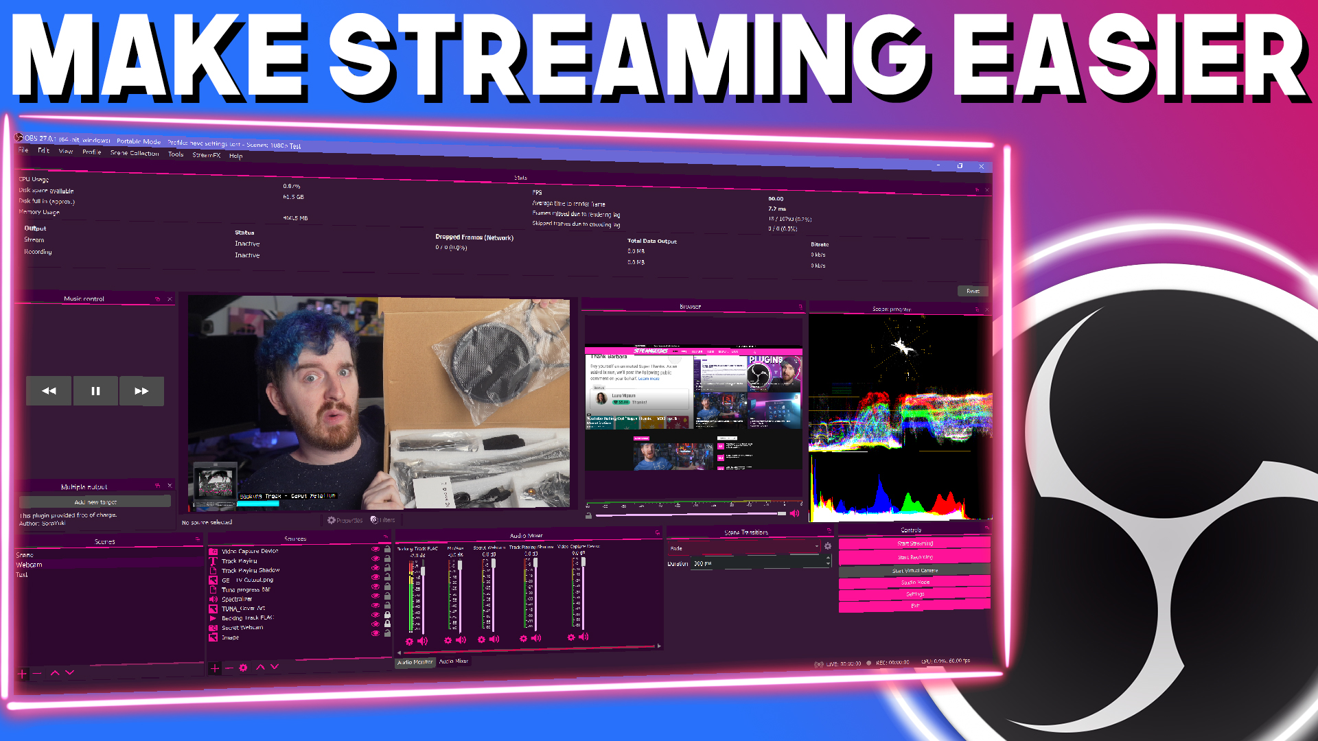 5 OBS Plugins to Improve your streaming Workflow! Stream Guides