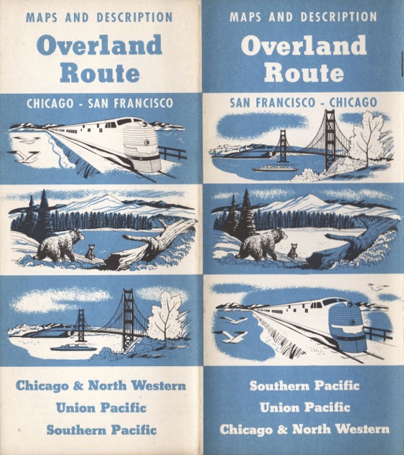 Overland Route Maps and Description