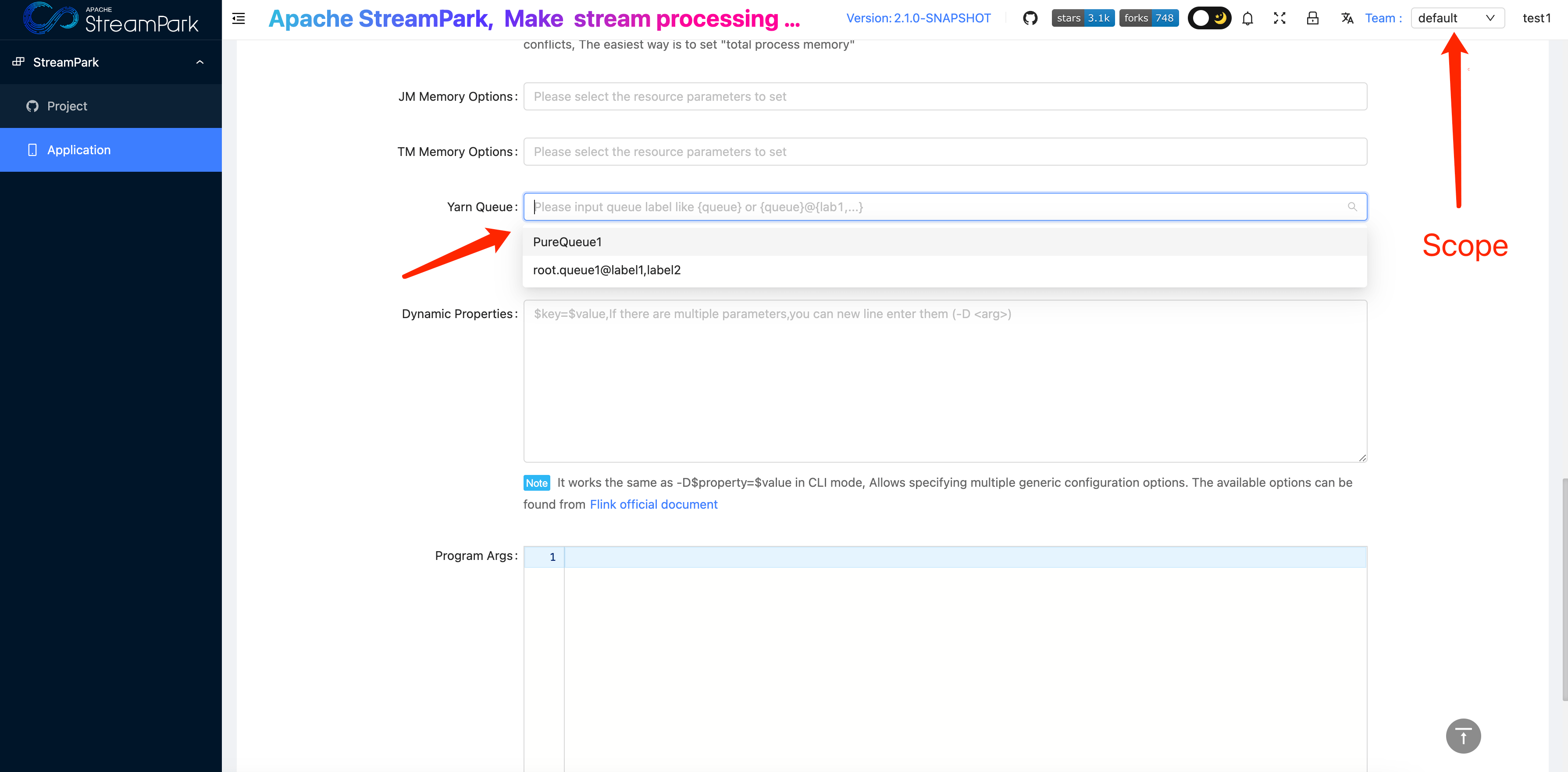 Yarn Queue Management Apache StreamPark (incubating)