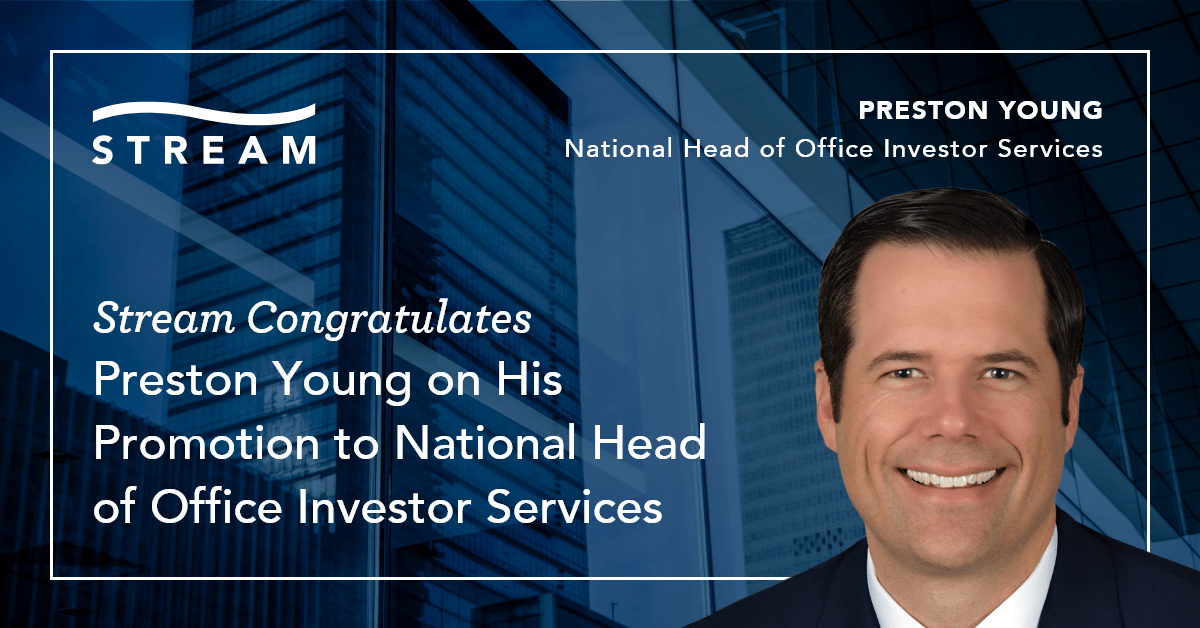 Stream Realty Partners Appoints Preston Young for National Role