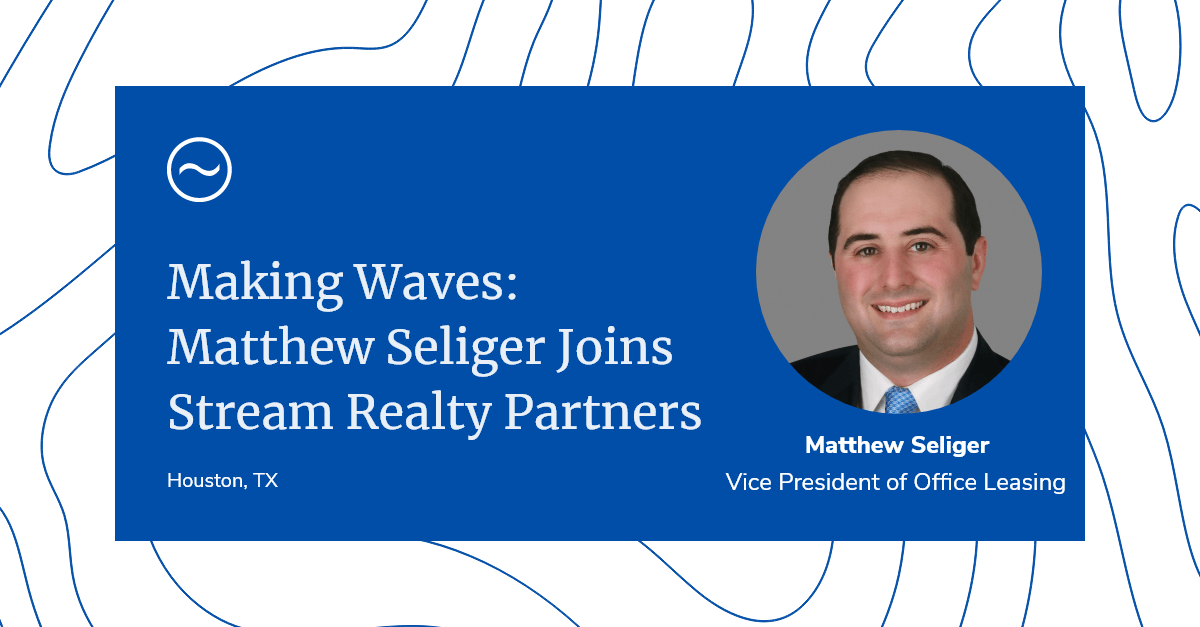 Stream Realty Partners Hires New Vice President Of Office Leasing To