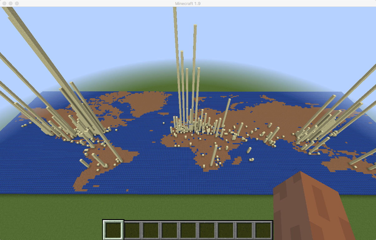 Visualizing Apache Log Data... with Minecraft! StreamSets