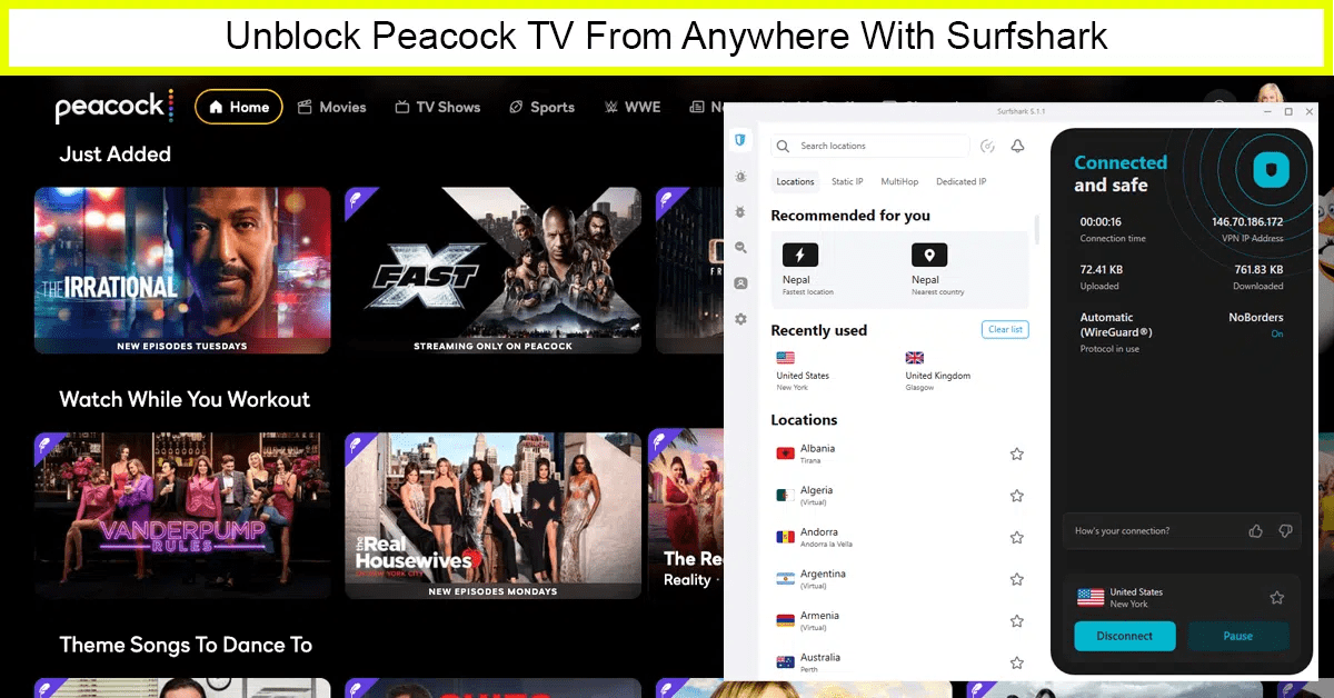 How to watch Peacock TV in Mexico [Updated May 2024]