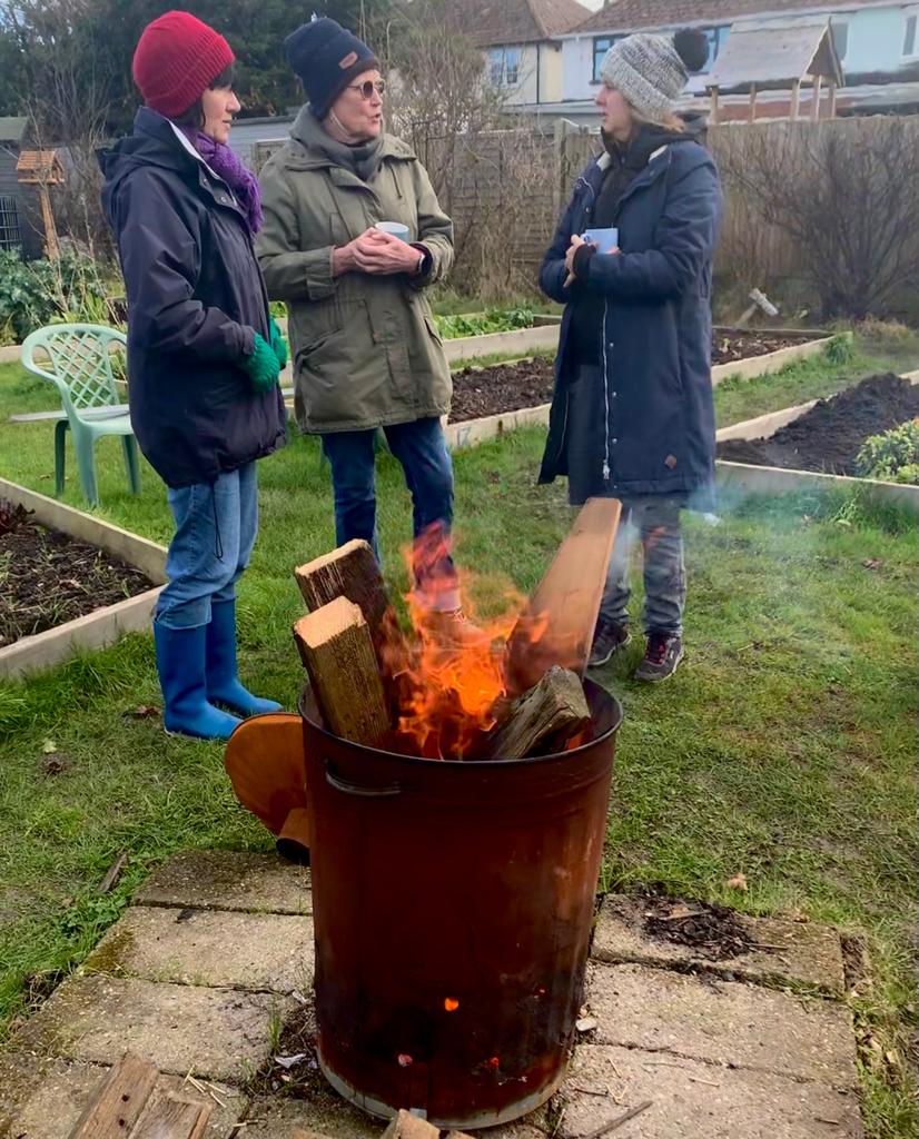 January Stream Walk Community Garden